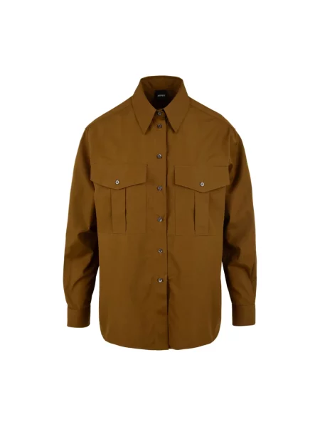 Koszula Aspesi brązowa