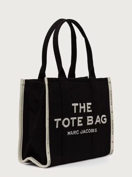 Geantă shopper Marc Jacobs din jacard negru