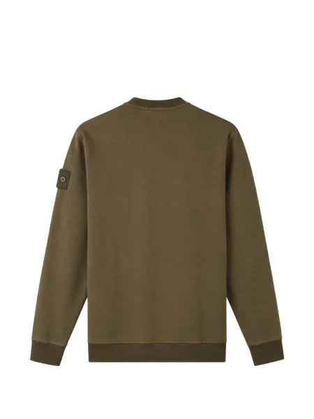 Pulover Stone Island cu strasuri verde