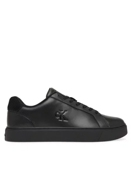 Calvin Klein Αθλητικά Classic Cupsole Laceup Lth μαύρο