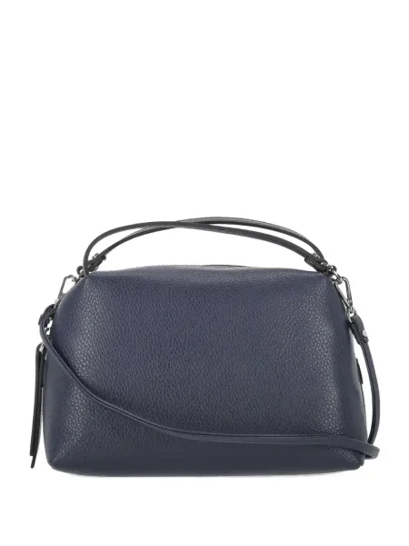 Δερμάτινη τσάντα shopper Gianni Chiarini μπλε