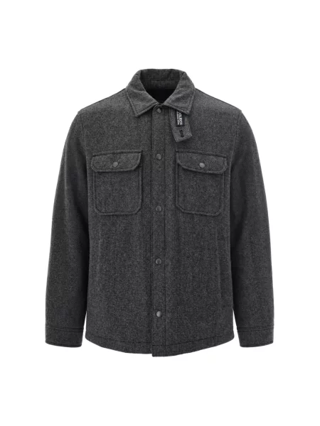 Kurtka koszulowa Woolrich szara
