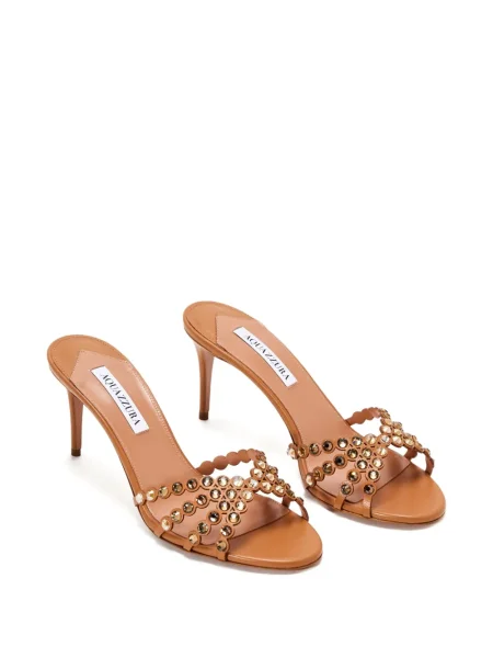 Сандали Aquazzura кафяво
