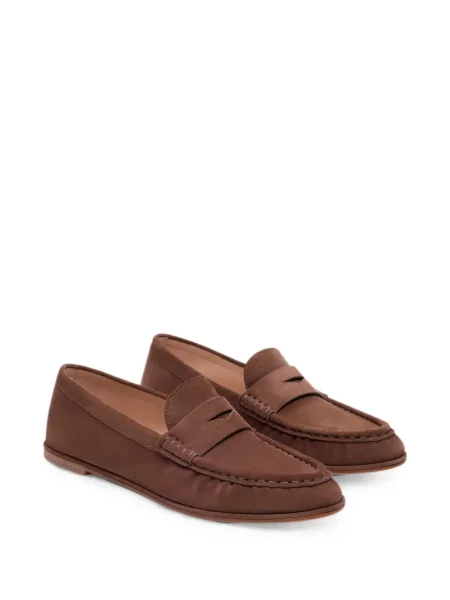 Pantofi loafer Stuart Weitzman maro