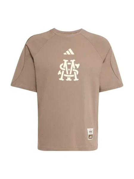 ADIDAS SPORTSWEAR Tricou funcțional DNY SM ecru / kaki