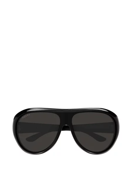 Ochelari de soare Gucci Eyewear cu autograf negru