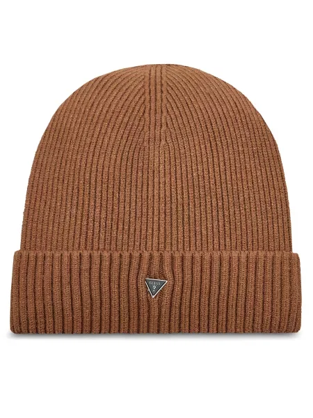 Шапка Guess коричневая