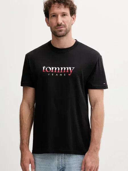 Tommy Jeans tričko černé