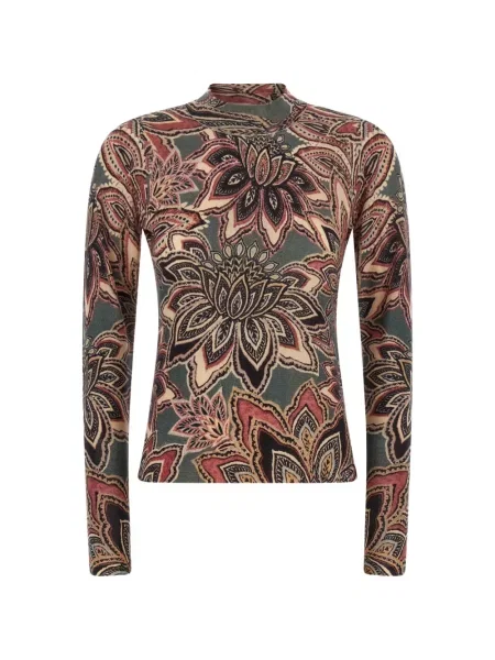 Top Farm Rio cu model floral cu imagine