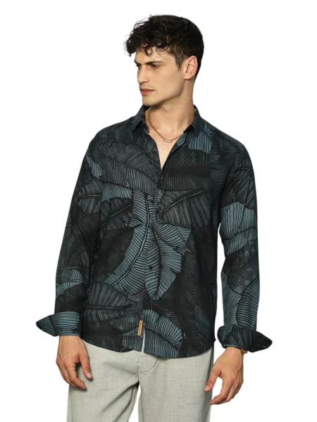 Campus Sutra Košulja Amalia smaragdno zelena crna