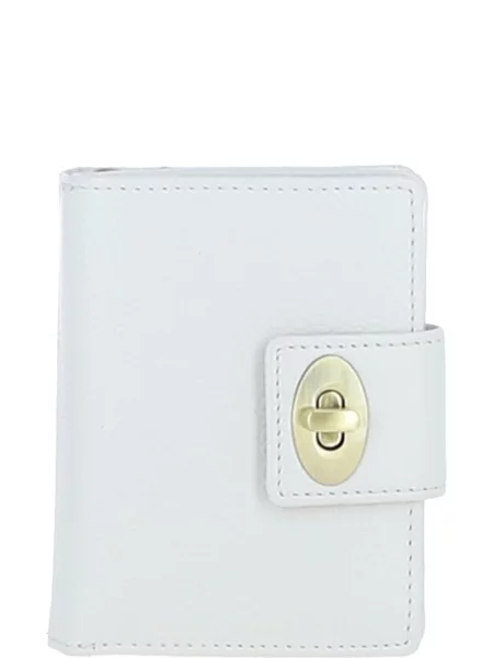 Кожаный кошелек Ashwood Leather белый