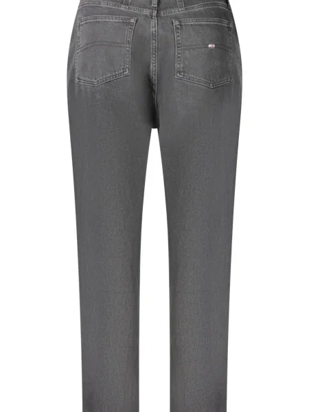 Jeansy Tommy Hilfiger Mom czarne