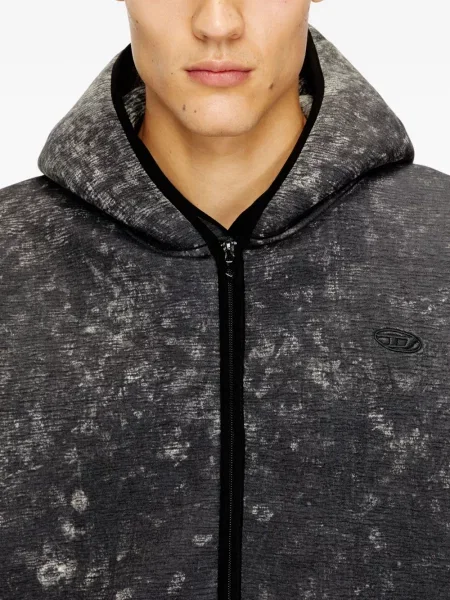 Елек Diesel с качулка сиво