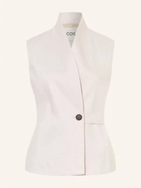 Cos Kamizelka Typu Blazer beige beżowa