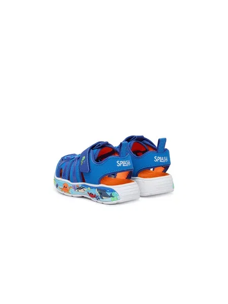 Szandál Skechers Infants Play Scene Splash kék
