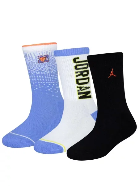 Skarpety Jordan Jhn Customized Air Crew Dzieci niebieskie