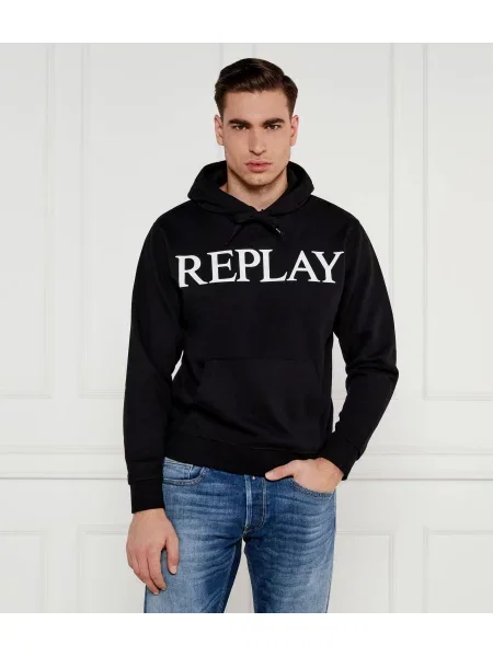 Palton Replay negru
