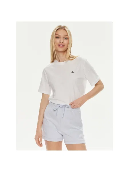 Lacoste női póló fehér. Méret: 34 fehér