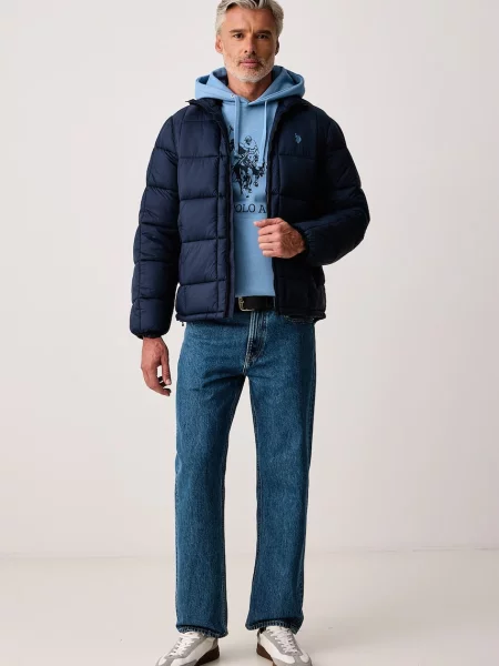 U.S. Polo Assn. кофта з капюшоном з бавовною LARGE DHM