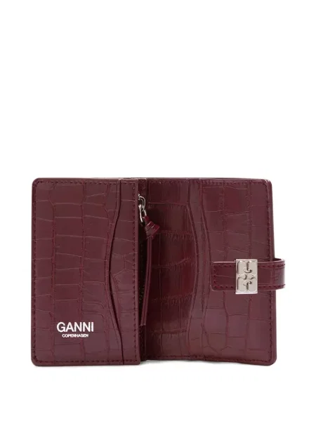 Portofel Ganni roșu