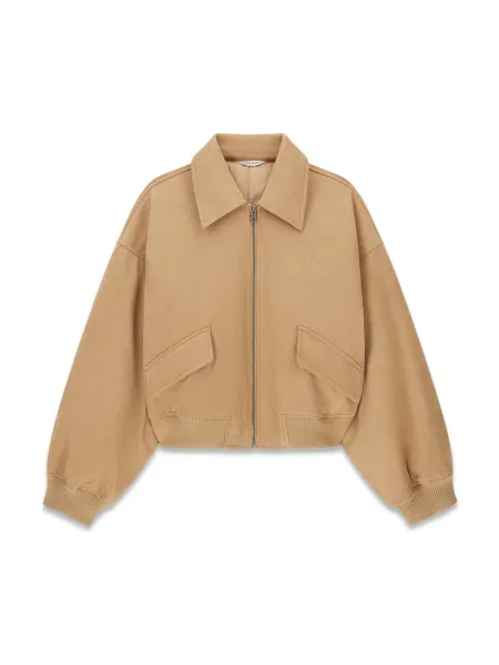 GUESS JEANS Geacă de primăvară-toamnă cămilă maro