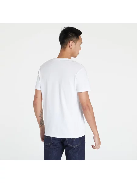 Satenska majica Levi's® s kratkimi rokavi črna