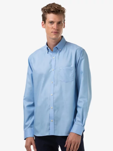 Сорочка Lacoste блакитна