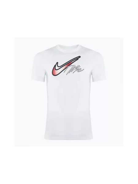 Баскетбольна футболка Nike Dri-Fit біла