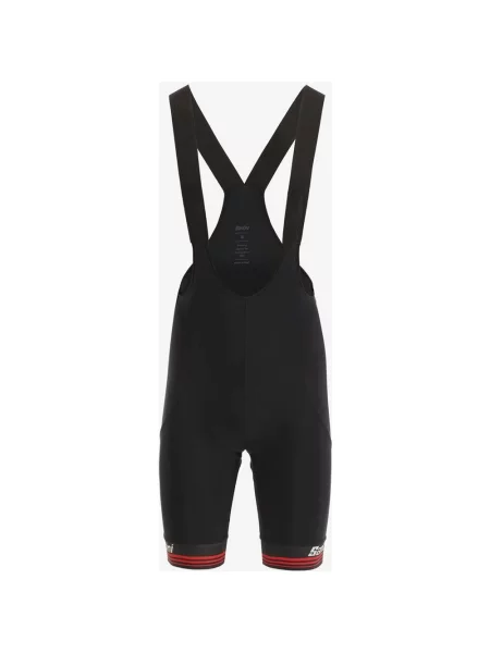 Spodenki rowerowe Santini Fast Line Special Edition szary S czarne
