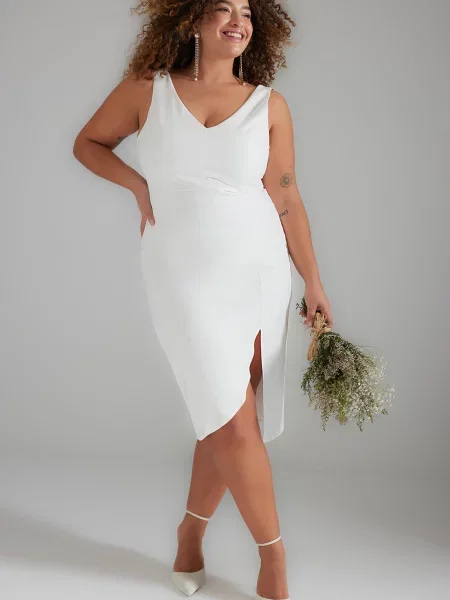 Sukienka Trendyol biała