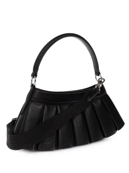 Geantă shopper Lacoste din piele negru