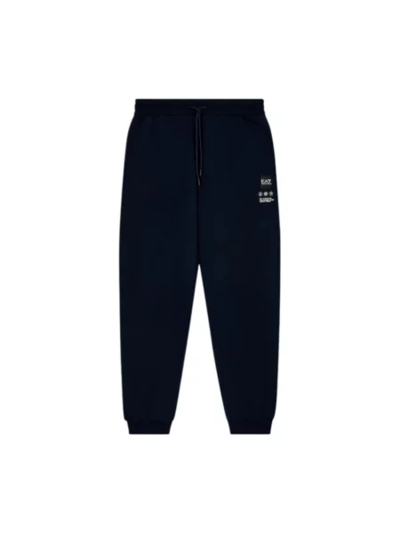 Spodnie dresowe Emporio Armani Ea7 niebieskie