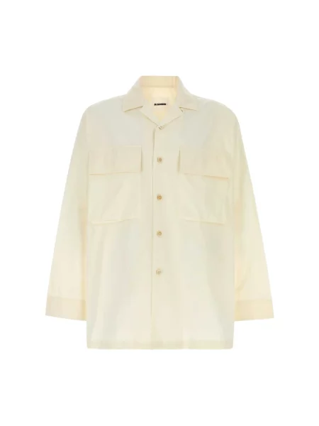 Koszula Jil Sander beżowa