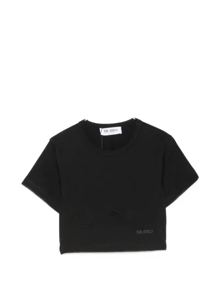 Decupat tricou The Attico negru