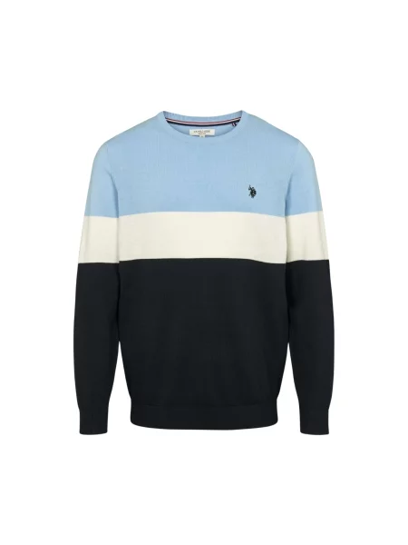 U.S. POLO ASSN. Pulover UMRene deschis albastru