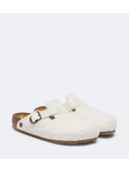 Saboți Birkenstock 1774 alb