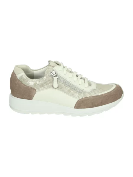 Sneakersy Durea zamszowe beżowe