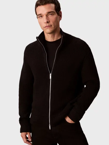 Вовняний кардиган Calvin Klein чорний