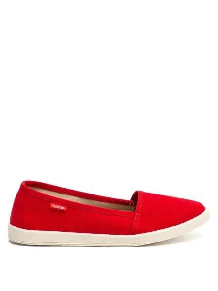 Эспадрильи Oldcom красные