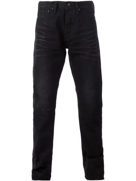 Straight fit džíny Mastercraft Union černé