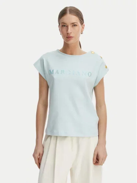Marciano Guess Marškinėliai mėlyna
