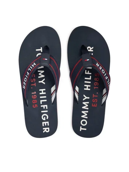 Papuci Tommy Hilfiger albastru