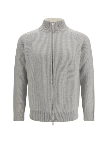 Pulover Lardini tricotate gri