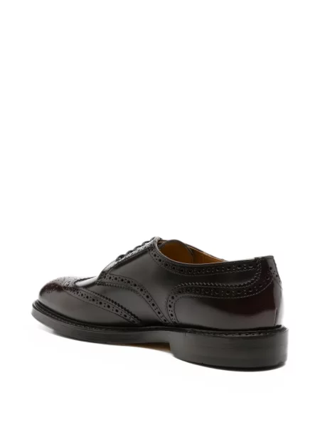 Brogues Doucal's din piele maro