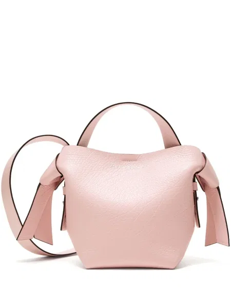 Mini geantă Acne Studios mini roz