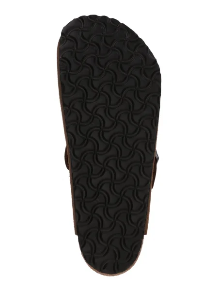 Papuci Birkenstock din piele maro