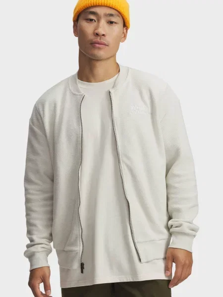 Махровая спортивная кофта Under Armour бежевая