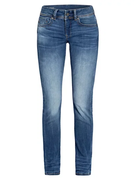 G-Star Raw Jeansy Straight Midge Saddle blau