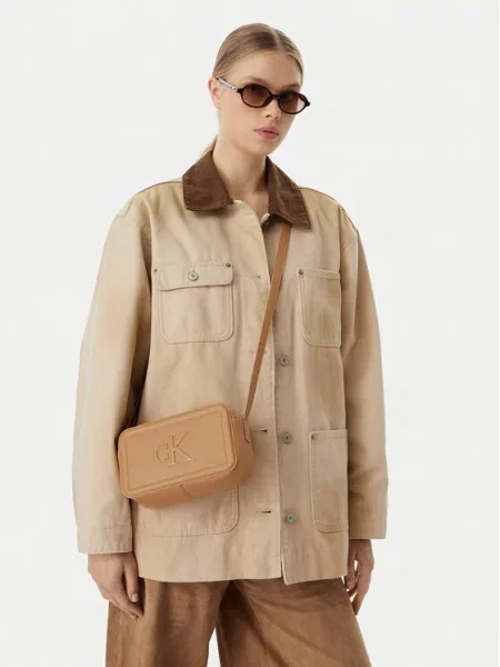 Calvin Klein Torba za čez ramo karamel bež