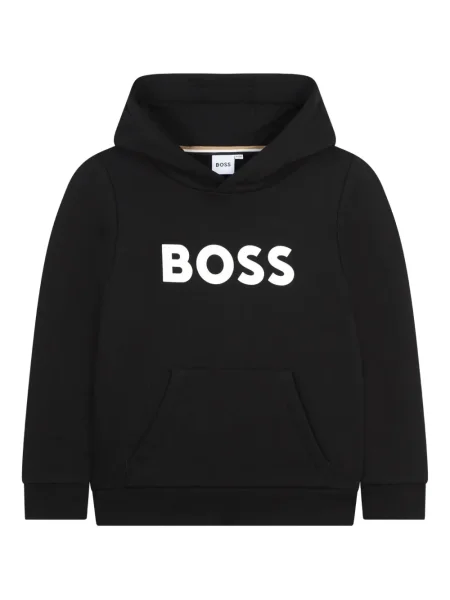 Bluza z kapturem dziecięca Bosswear czarna